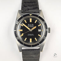 Avia Marino - Incabloc - Automatic - Dive Watch - c.1960s - With ETA 2472 Movement - Vintage Watch Specialist