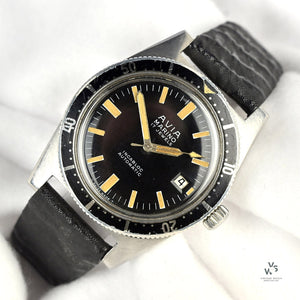 Avia Marino - Incabloc - Automatic - Dive Watch - c.1960s - With ETA 2472 Movement - Vintage Watch Specialist