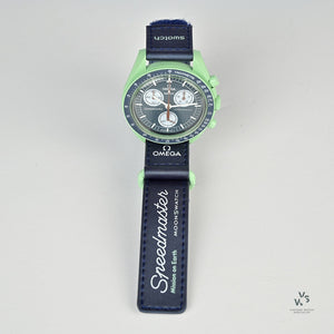 Bioceramic Moonswatch - Mission on Earth - Brand New Unworn - 2022 - Model Ref: SO33G100 - Vintage Watch Specialist