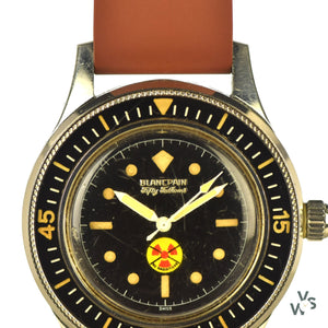 Blancpain Fifty Fathoms No Radiations c.1955 - Vintage Watch Specialist