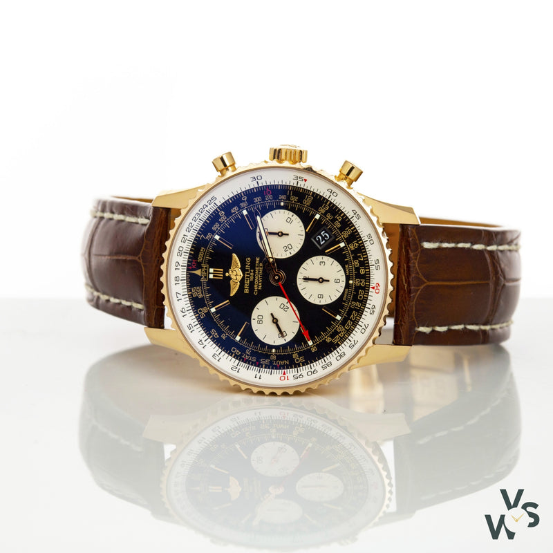 Breitling Navitimer 18K Rose Gold Rb0120 - 2012 - Vintage Watch Specialist