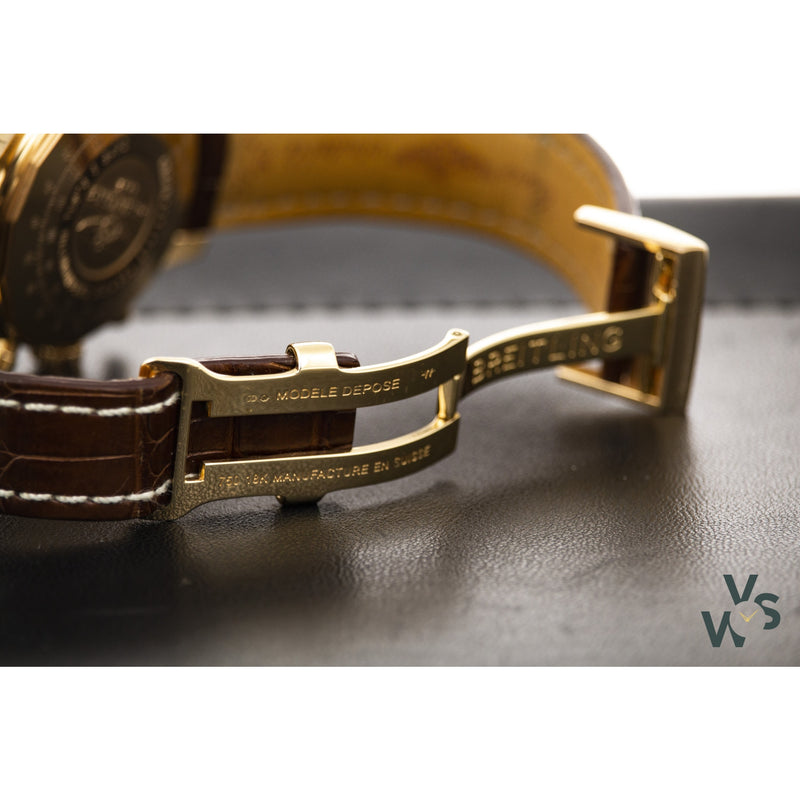 Breitling Navitimer 18K Rose Gold Rb0120 - 2012 - Vintage Watch Specialist