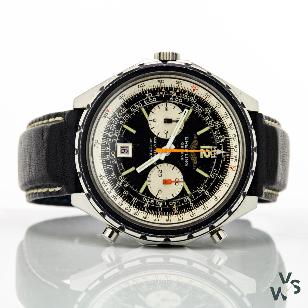 Breitling Navitimer Reference 1806 - Iraqi Air Force Issue - 1970S - Vintagewatchspecialist