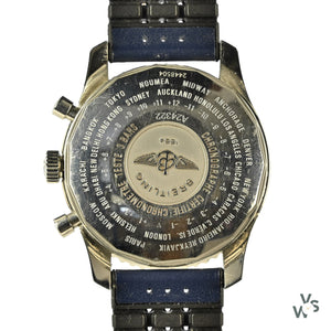 Breitling Navitimer World GMT - White Dial 2010 - Ref: A2432212/G571 - Vintage Watch Specialist