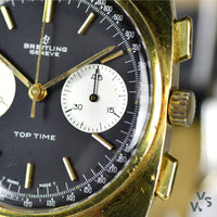 Breitling Top Time ’Reverse Panda’ Ref. 2008 - Cal. ETA-7730 - c.1964 - Vintage Watch Specialist