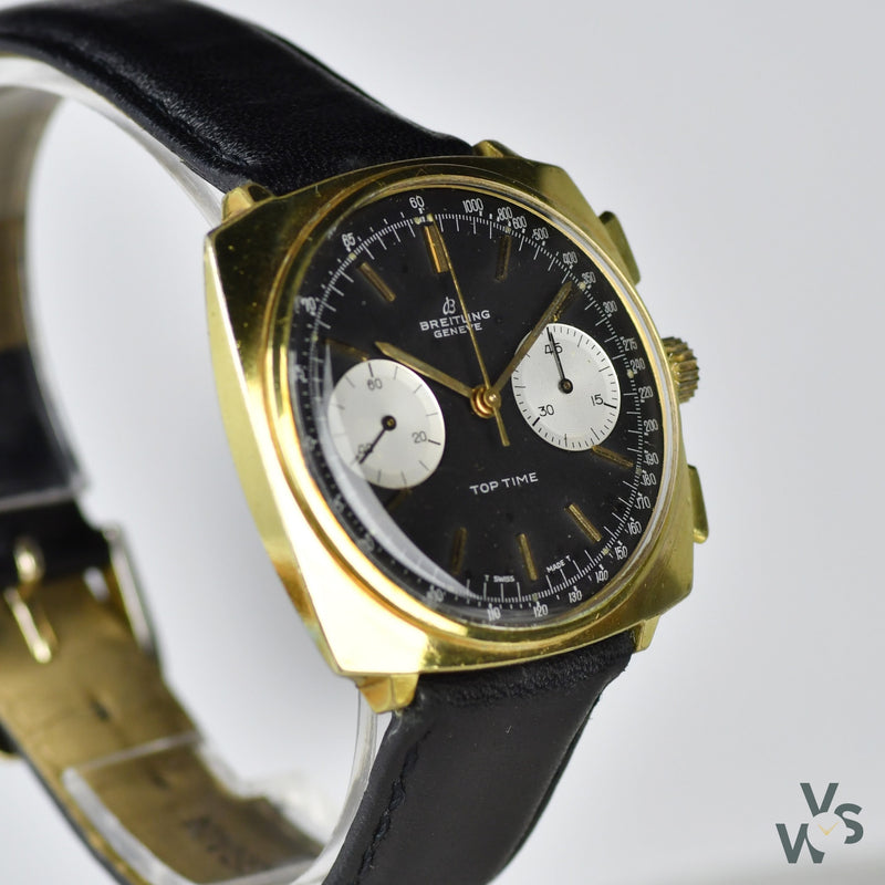 Breitling Top Time ’Reverse Panda’ Ref. 2008 - Cal. ETA-7730 - c.1964 - Vintage Watch Specialist