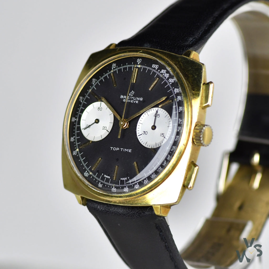 Breitling Top Time ’Reverse Panda’ Ref. 2008 - Cal. ETA-7730 - c.1964 - Vintage Watch Specialist