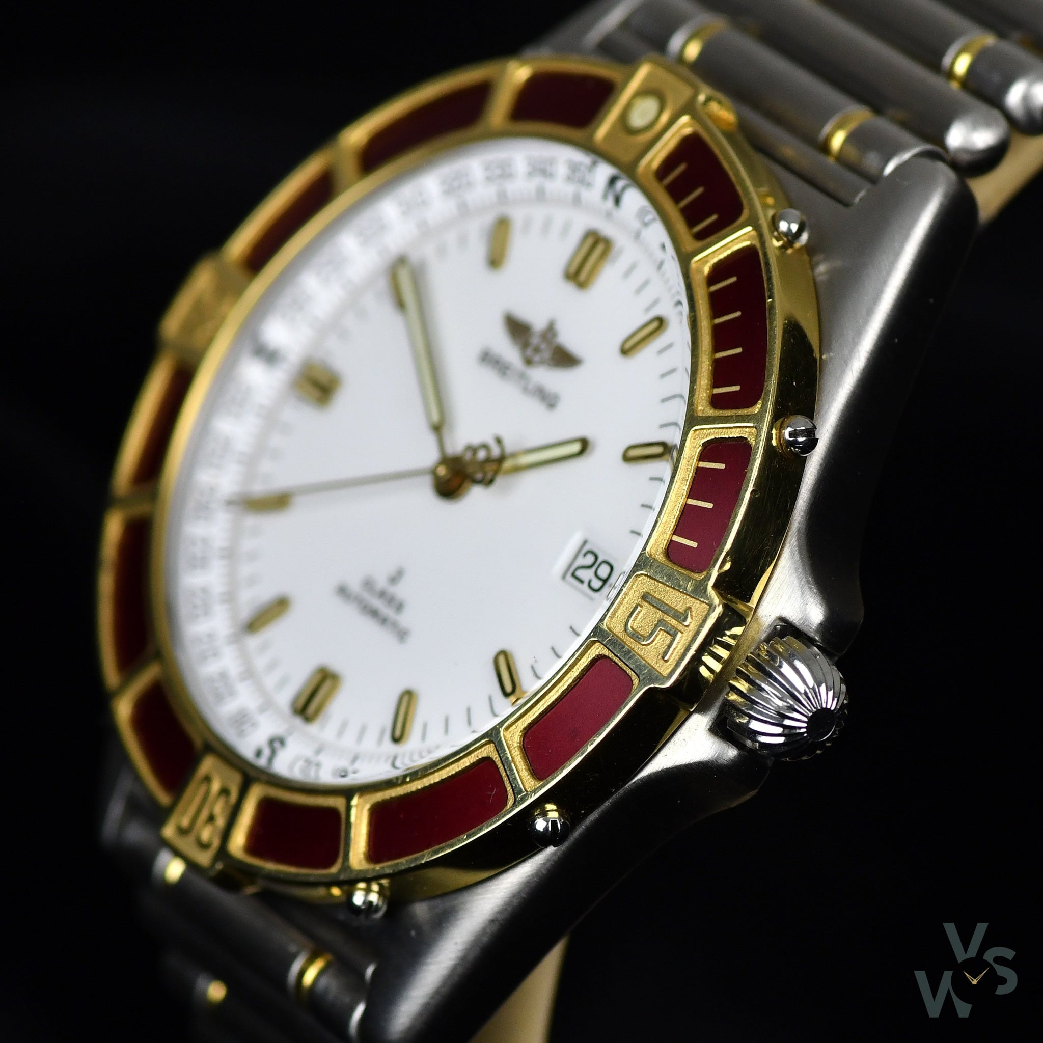 Breitling Windrider J Class Automatic Men s Yachting Wrist Watch Vintage Watch Specialist