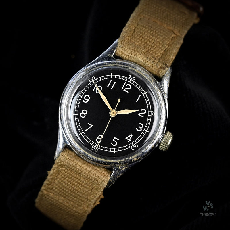 bulova americanbritish military hack watch c 1940s 6b234 a10267 black dial british watches vintage specialist
