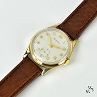 Buren 9k Gold Presentation Dress Watch - 17 Jewel - c.1964/65 - Vintage Watch Specialist