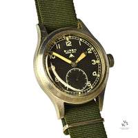 Buren - British Military Issued Dirty Dozen - c.1944 - Case Back Marked WWW H632 330795 - Vintage Watch Specialist