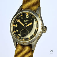 Buren Dirty Dozen WW2 Military Soldiers Watch - c.1945 - Vintage Watch Specialist