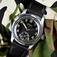 Buren Grand Prix - German Army - D-H - WW2 Military Issued Wristwatch - c.1940s - Vintage Watch Specialist