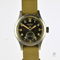 Buren - WWW ’Dirty Dozen’ - WWII British Army-Issued Military Watch - c.1944 - Vintage Watch Specialist