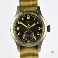 Buren - WWW ’Dirty Dozen’ - WWII British Army-Issued Military Watch - c.1944 - Vintage Watch Specialist