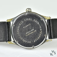 c.1940s Henri Blanc WWW-Inspired civilian wristwatch - Vintage Watch Specialist