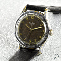 c.1940s Henri Blanc WWW-Inspired civilian wristwatch - Vintage Watch Specialist