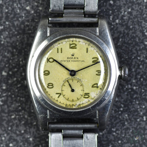 c.1940s Rolex ’Bubble Back’ Super Precison - Ref. 2764 - Cal. 620N - Vintage Watch Specialist