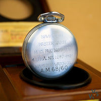 c.1942 British Military Hamilton 3992B Navigation Master Watch w/ Original Fitted Wooden Case - Vintage Watch Specialist