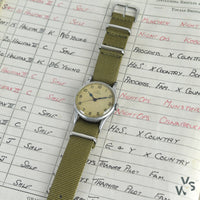 c.1943 Omega 6B/159 - RAF Military Issue Watch - Ref: 2292 - White Dial - Vintage Watch Specialist