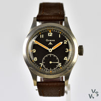 c.1944 Grana WWW ’Dirty Dozen’ - WWII British Army-Issued Military watch - Vintage Watch Specialist