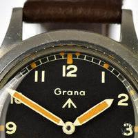 c.1944 Grana WWW ’Dirty Dozen’ - WWII British Army-Issued Military watch - Vintage Watch Specialist