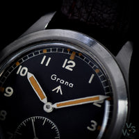 c.1944 Grana WWW ’Dirty Dozen’ - WWII British Army-Issued Military watch - Vintage Watch Specialist