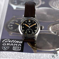 c.1944 Grana WWW ’Dirty Dozen’ - WWII British Army-Issued Military watch - Vintage Watch Specialist