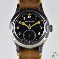 c.1944 - Jaeger LeCoultre WWW ’Dirty Dozen’ - WWII British Army-Issued Military Watch - Vintage Watch Specialist