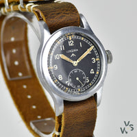 c.1944 Lemania WWW ’Dirty Dozen’ - WWII British Army-Issued Military watch - Vintage Watch Specialist