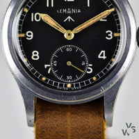 c.1944 Lemania WWW ’Dirty Dozen’ - WWII British Army-Issued Military watch - Vintage Watch Specialist