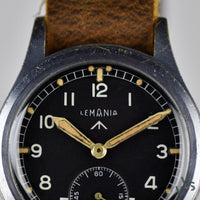 c.1944 Lemania WWW ’Dirty Dozen’ - WWII British Army-Issued Military watch - Vintage Watch Specialist