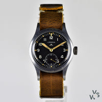 c.1944 Lemania WWW ’Dirty Dozen’ - WWII British Army-Issued Military watch - Vintage Watch Specialist