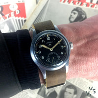 c.1944 Lemania WWW ’Dirty Dozen’ - WWII British Army-Issued Military watch - Vintage Watch Specialist