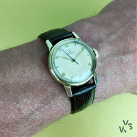 c.1944 Omega ’Medicus’ WWII Medic’s Wrist watch - S&W 14k Gold Case - Vintage Watch Specialist