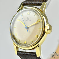 c.1944 Omega ’Medicus’ WWII Medic’s Wrist watch - S&W 14k Gold Case - Vintage Watch Specialist