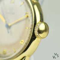 c.1944 Omega ’Medicus’ WWII Medic’s Wrist watch - S&W 14k Gold Case - Vintage Watch Specialist