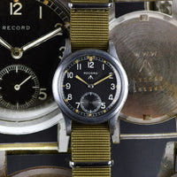 c.1944 - Record - WWW ’Dirty Dozen’ - WWII British Army-Issued Military Watch - Vintage Watch Specialist