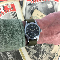 c.1944 - Record - WWW ’Dirty Dozen’ - WWII British Army-Issued Military Watch - Vintage Watch Specialist