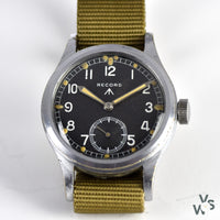 c.1944 - Record - WWW ’Dirty Dozen’ - WWII British Army-Issued Military Watch - Vintage Watch Specialist