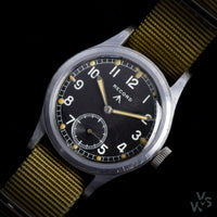 c.1944 - Record - WWW ’Dirty Dozen’ - WWII British Army-Issued Military Watch - Vintage Watch Specialist