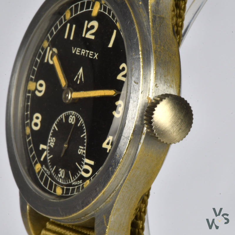 c.1944 Vertex WWW ’Dirty Dozen’ - WWII British Army-Issued Military watch - Vintage Watch Specialist