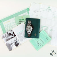 c.1969 Rolex Oyster Date Stainless Steel - Linen Dial Ref. 6694/0 - Vintage Watch Specialist