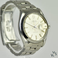 c.1984 Rolex Oysterdate Precision - Stainless Steel Ref. 6694 - Caliber 1225 - Vintage Watch Specialist