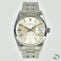 c.1984 Rolex Oysterdate Precision - Stainless Steel Ref. 6694 - Caliber 1225 - Vintage Watch Specialist