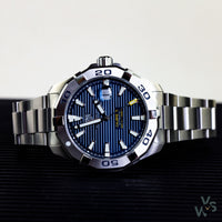 c.2019 Tag Heuer Aquaracer Reference WAY2012 - Calibre 5 - Vintage Watch Specialist