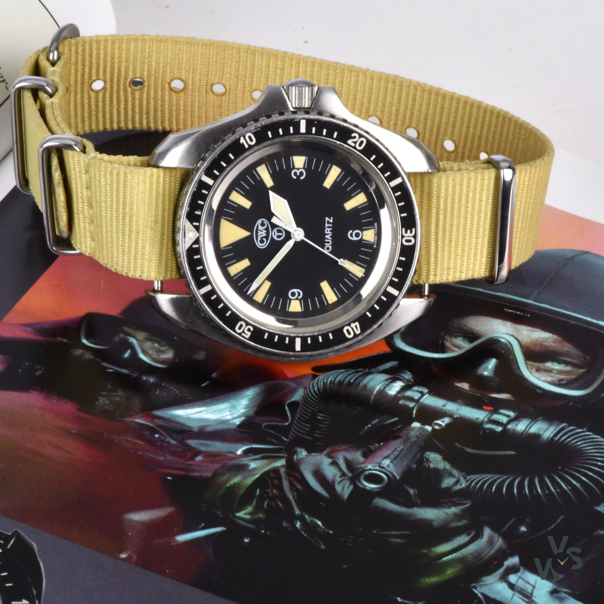 Cabot Watch Company CWC Royal Marines Dive Watch 0555 6645 99 Is Vintage Watch Specialist