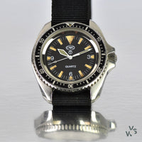 CWC 1995 Quartz Royal Navy Dive Watch - Vintage Watch Specialist