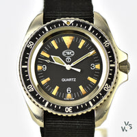 CWC 1995 Quartz Royal Navy Dive Watch - Vintage Watch Specialist