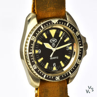 Cabot Watch Company - CWC Royal Marines Dive Watch - Case Reference 0555/6645-99 - Issued 1995 - Vintage Watch Specialist